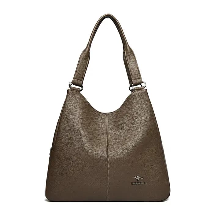 Sac Hobo à poignée supérieure en cuir pour femmes