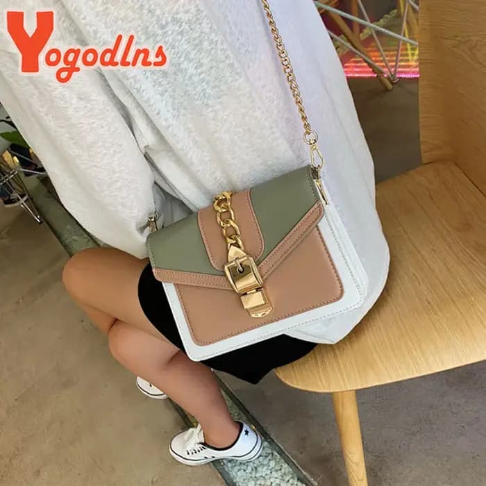 Yogodlns-Sacs à bandoulière en cuir PU pour femmes