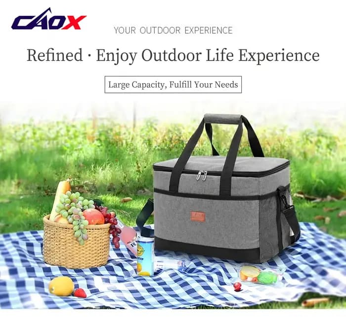 Sac isotherme souple 32L avec doublure rigide