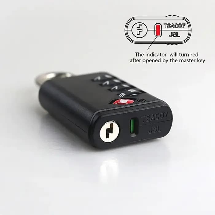 Portable TSA 4 chiffres serrure à combinaison cadenas outil de sécurité valise bagages