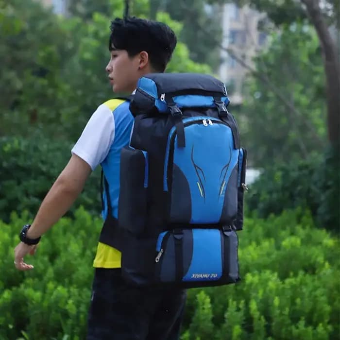 70L sacs à dos de voyage en plein air unisexe Camping sac à dos hommes tactiques sport alpinisme pêche étanche escalade sac à dos