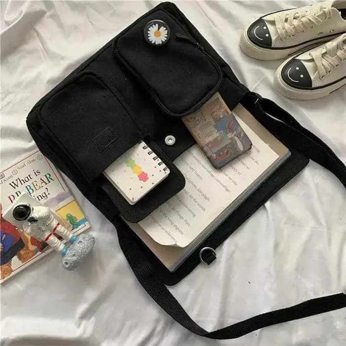Sac à bandoulière en toile