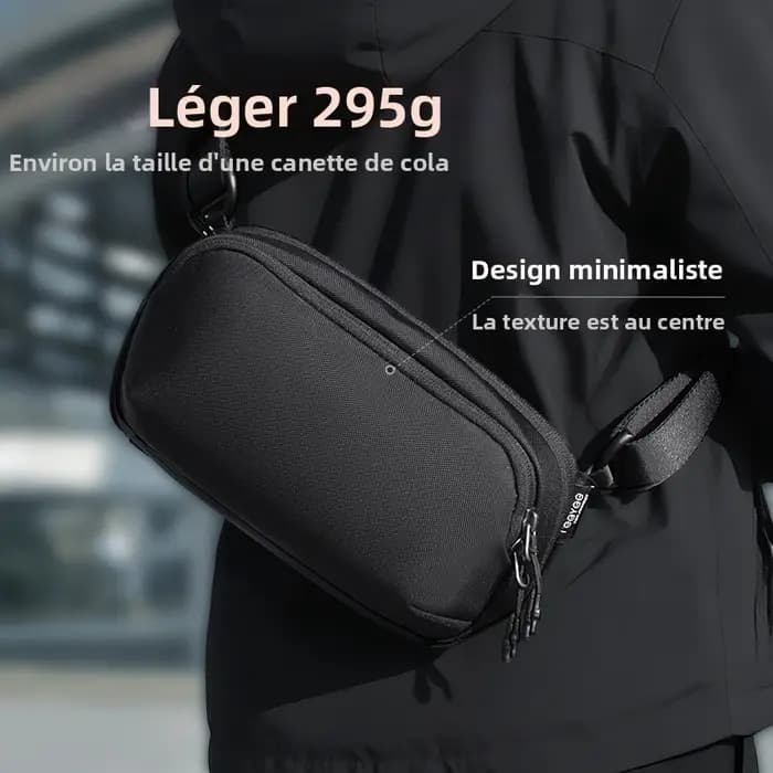 Sac de poitrine à bandoulière 3L