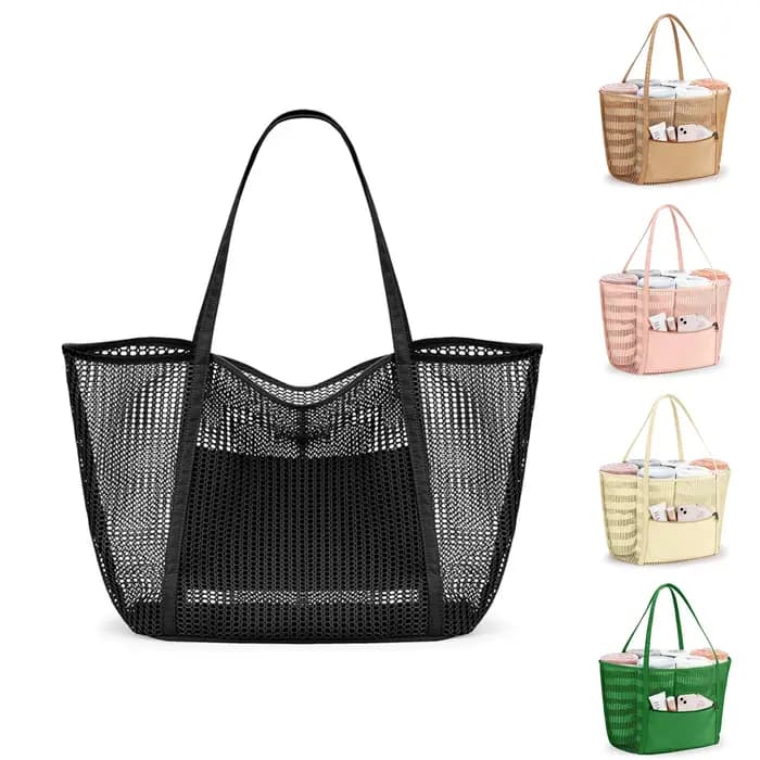 Sac fourre-tout en maille pour femme