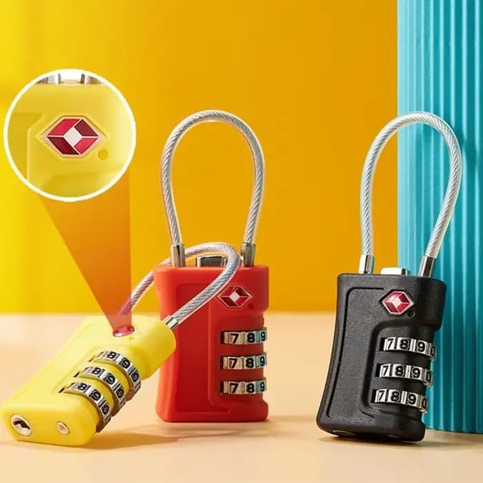 Cadenas à combinaison TSA à 3 chiffres