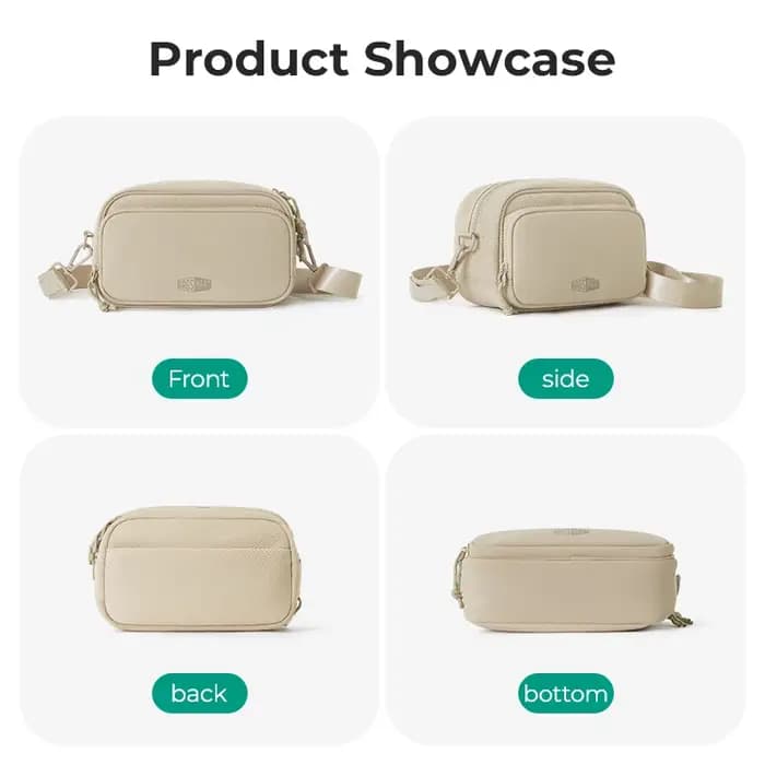 BAGSMART voyage sac à bandoulière entraînement décontracté mains libres portefeuilles croix Boby ceinture sac pour femmes hommes Fanny Packs