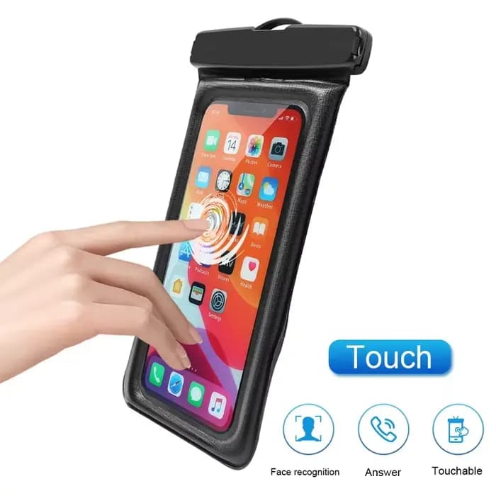 Pochette étanche transparente en PVC pour téléphone