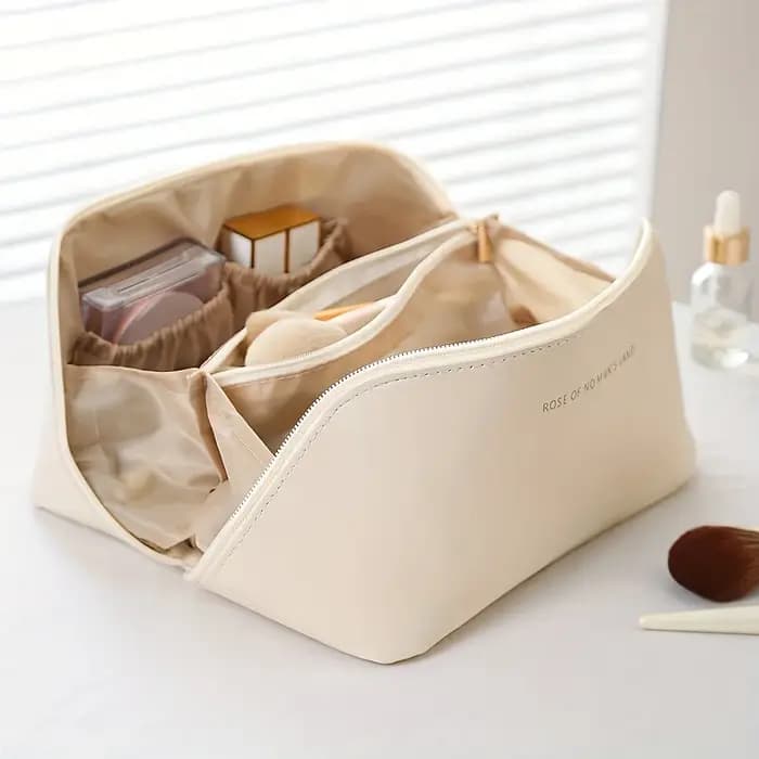 Organisateur de maquillage trousse de toilette féminine sac