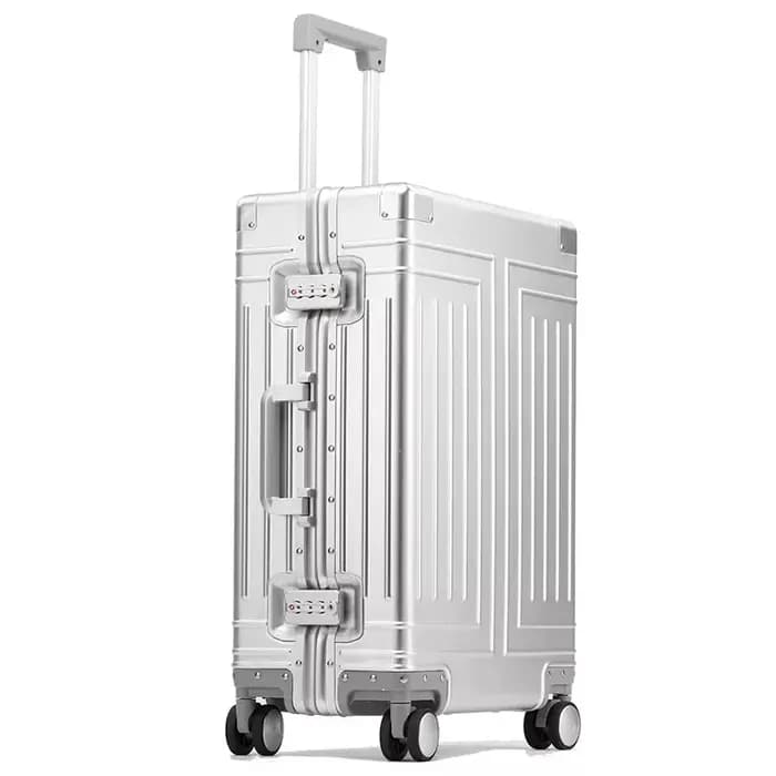 Bagage de voyage en aluminium valise rigide nouvelle
