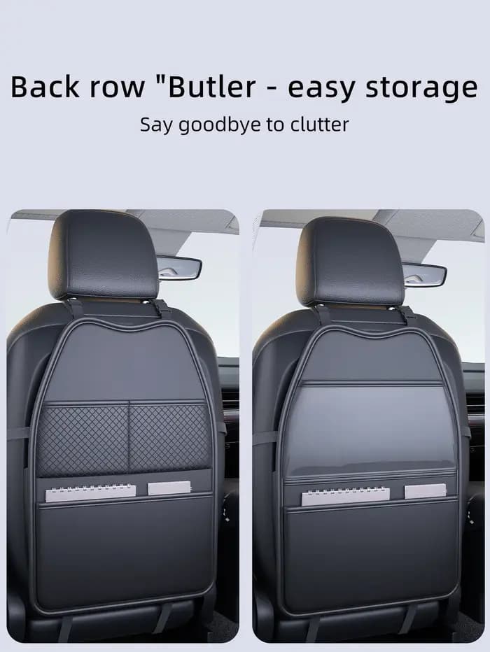 Sac de rangement multifonctionnel pratique pour dossier de voiture