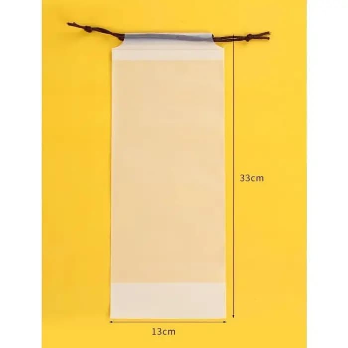 Sac de rangement de parapluie en plastique translucide