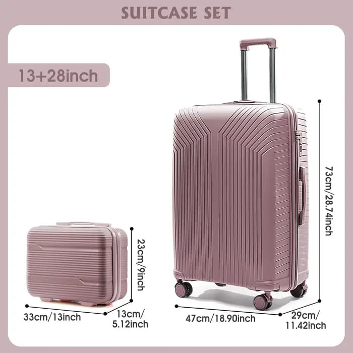 Valise de cabine durable en matériau PP