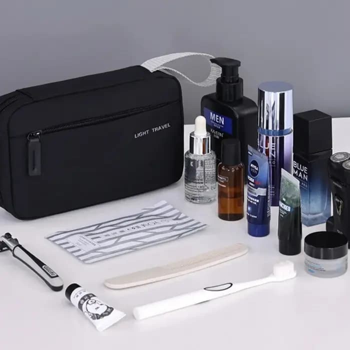 Trousse de toilette de voyage 3 en 1 pour hommes
