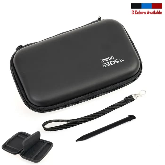 Sacs de rangement de transport à couverture rigide pour nouveaux accessoires de Console 3DS XL/LL