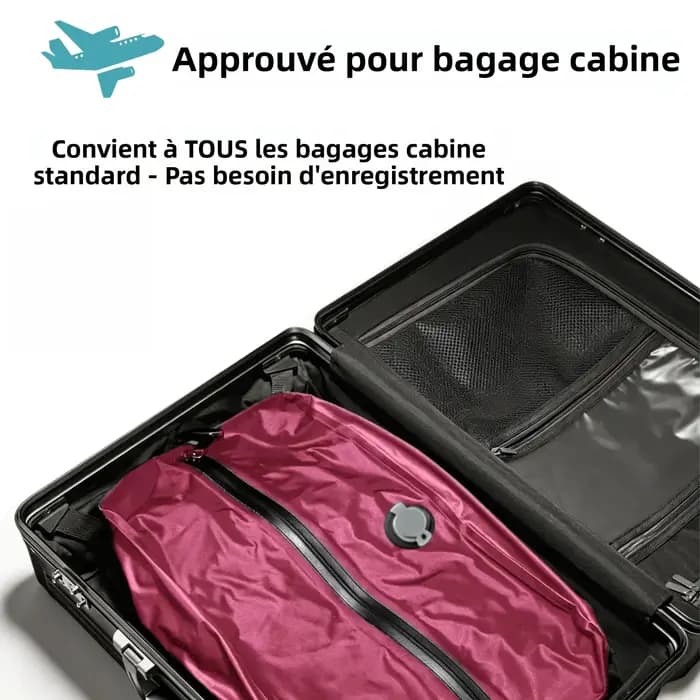 Ensemble Sac de Compression en TPU 17L avec Pompe Electrique