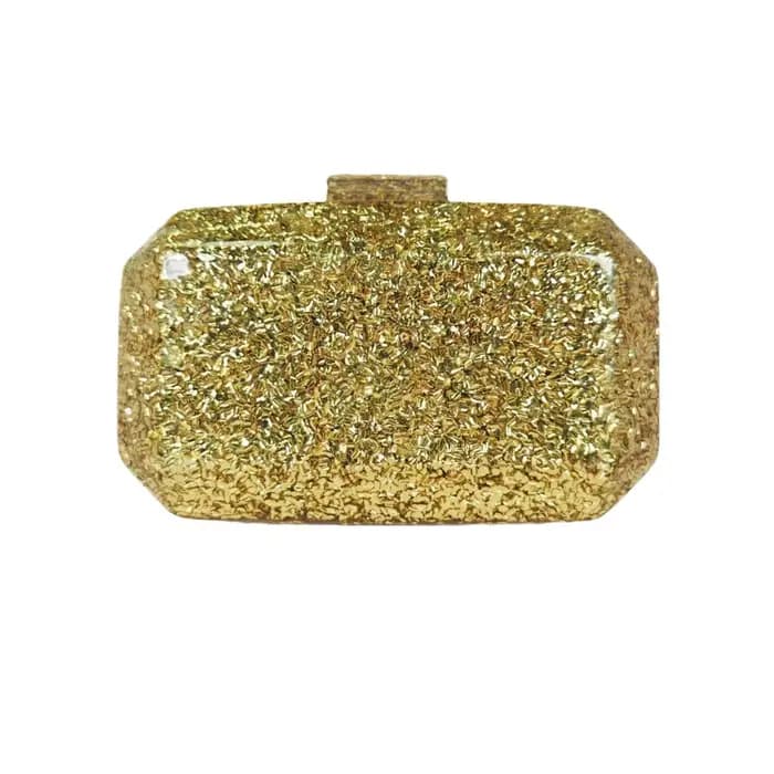 Sac de soirée à bandoulière en marbre acrylique pour femmes