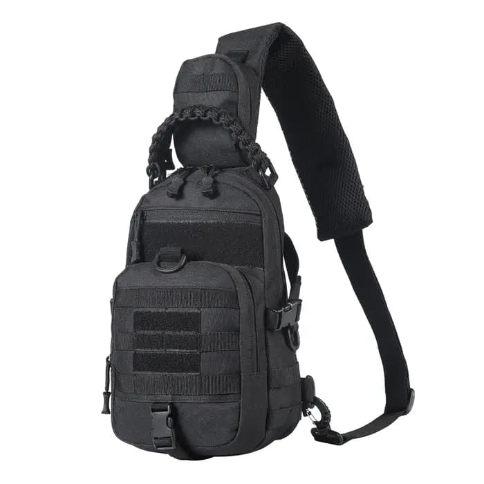 Sac de poitrine de Camping sac à dos tactique pour hommes sport épaule randonnée en plein air escalade cyclisme pêche MOLLE Sling EDC Fanny Pack