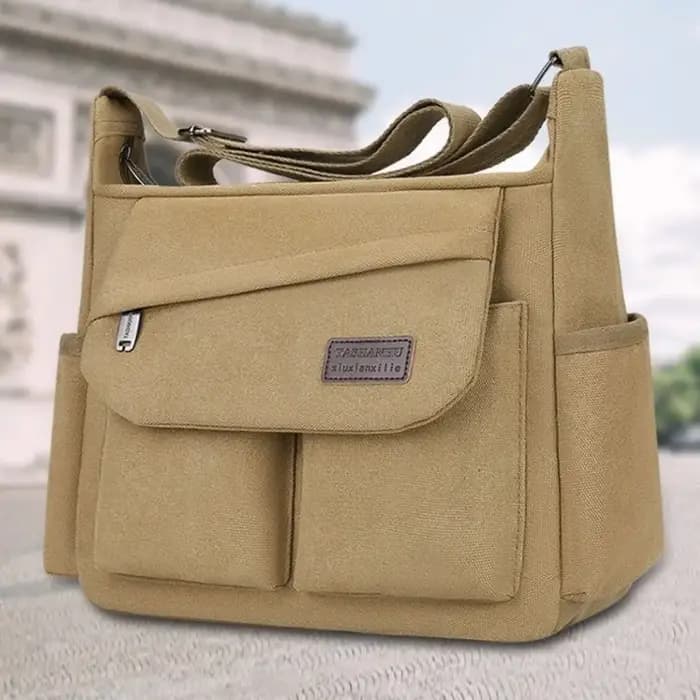 Sac à bandoulière en toile pour hommes