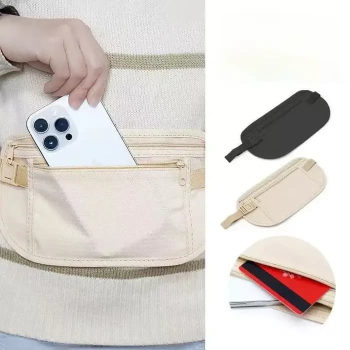 Sac de ceinture multifonctionnel antivol pour hommes et femmes