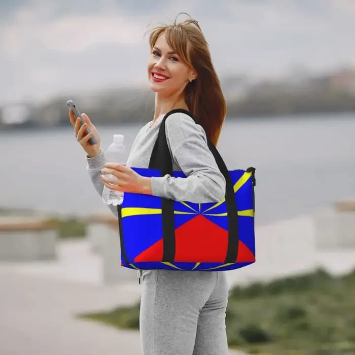 Grand Sac Fourre-Tout Personnalisé pour Femme