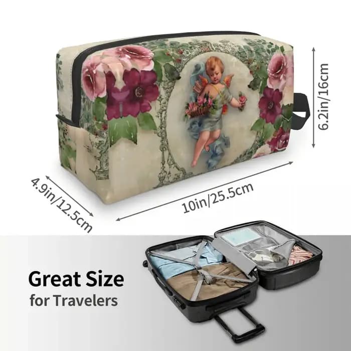 Sac à cosmétiques de voyage personnalisé pour femmes