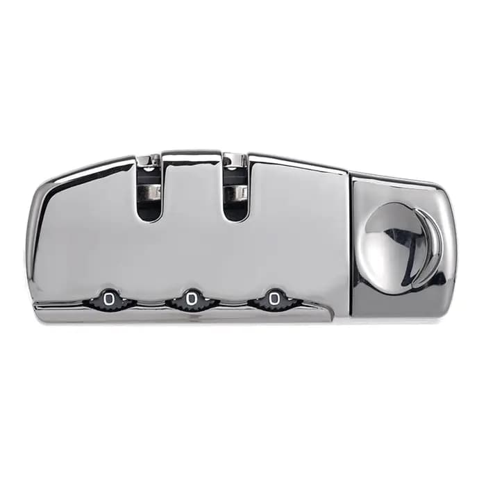 Cadenas Arrière Simple à 3 Chiffres pour Valise de Voyage