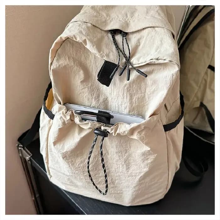 Sac à dos de grande capacité pour femme, sac à dos décontracté, sac étudiant léger, abonné design, documents scolaires, mode initiée, luxe