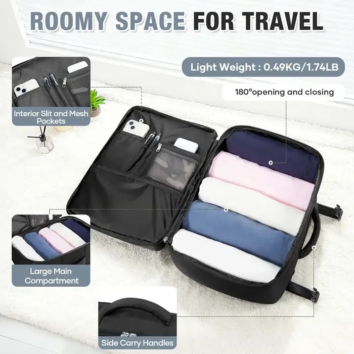 Sac de cabine à bagages 40x30x20