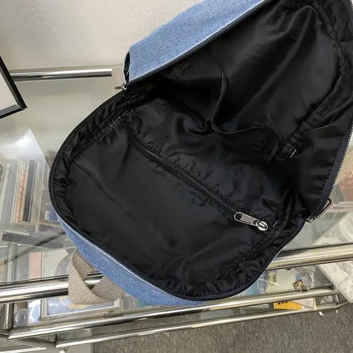Sac à dos en Denim pour femmes et adolescentes, décontracté, de voyage, d'école, d'université, de Cowboy, bleu, Mochila