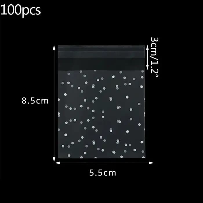 Pochette sac sacs cadeaux pour emballer produits emballage de fête de noël givré 100 pièces vente en