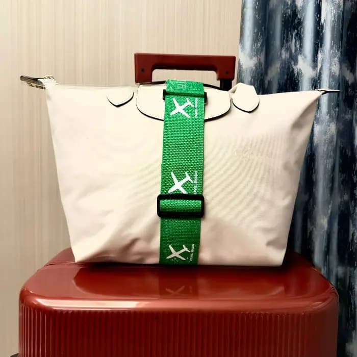 Sangle fixe de bagage en Nylon imprimé d'avion