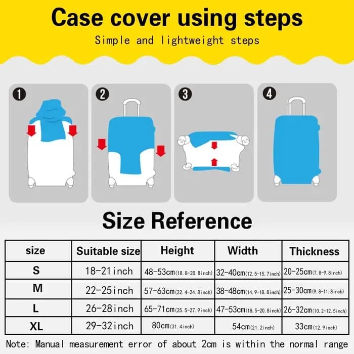 Optics-Juste de protection élastique pour bagages
