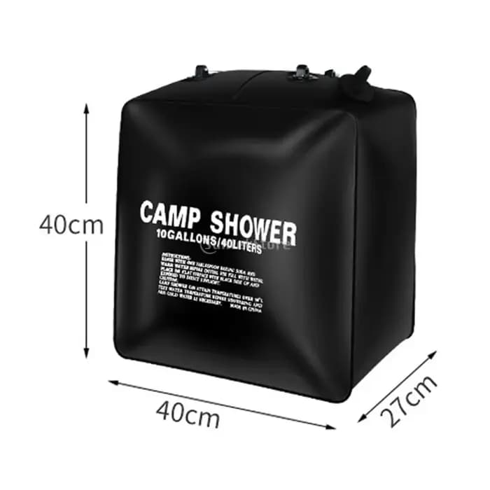Sac à eau solaire pliable 5L/20L/40L