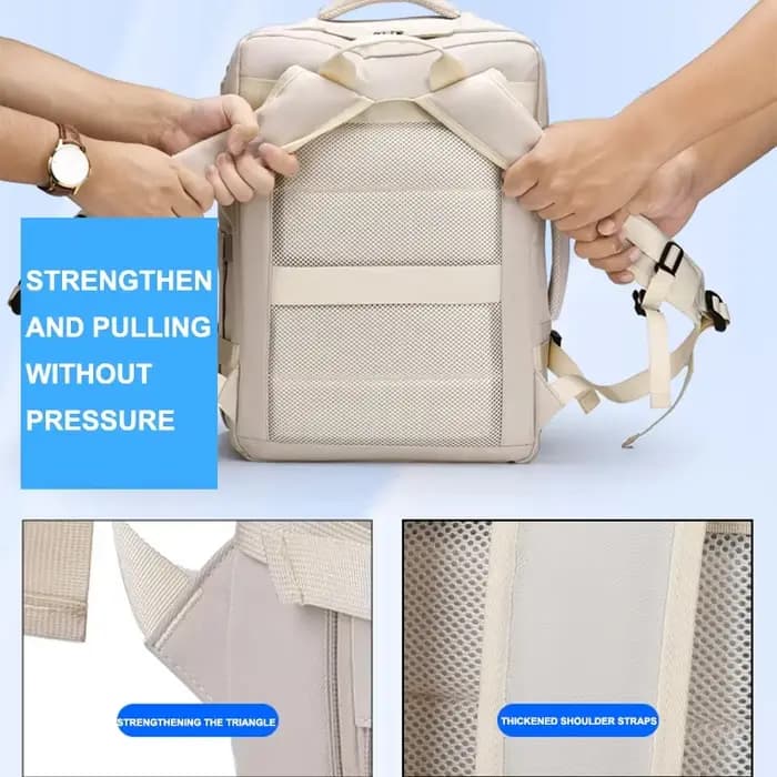 Buylor sac à dos de voyage femmes Easyjet sac à dos 45x35x20 cabine bagages sac à dos pour avion grande capacité sacs à main pour ordinateur portable