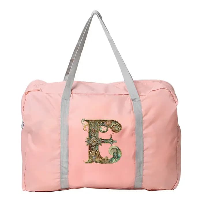 Sac de voyage pliable réutilisable grand format à motif imprimé graphique