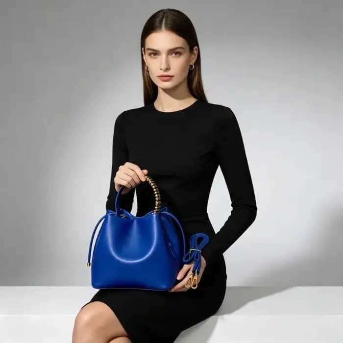 Sac à langer élégant et décontracté en cuir pour femme