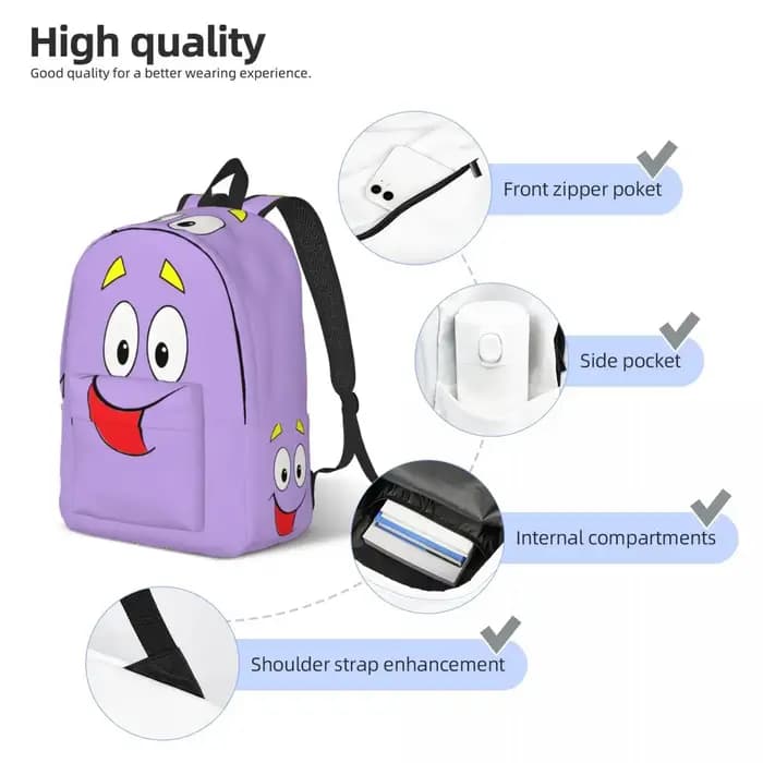 Doras The Explorer sac à dos mode sac à dos léger étudiant randonnée voyage sac à dos pour hommes femmes ordinateur portable sacs en toile