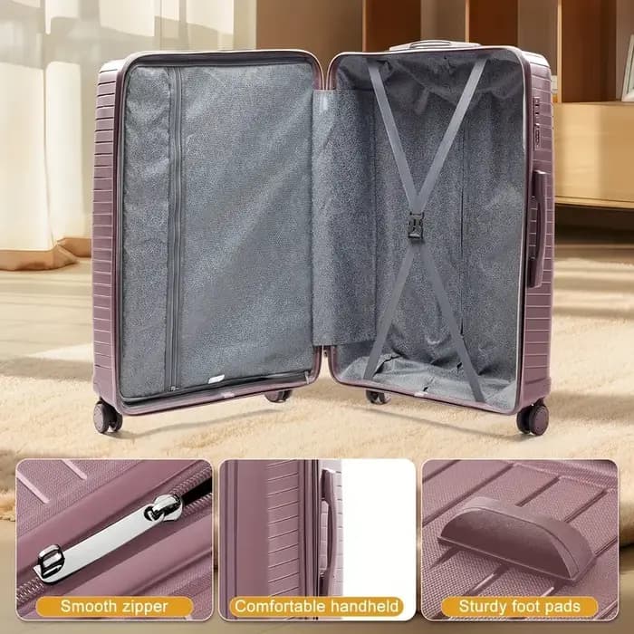 Valise de cabine durable en matériau PP