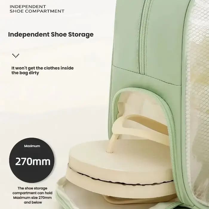 Sac de sport étanche pour la natation avec poche à chaussures