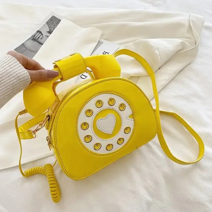 Gusure-Sacs à main en forme de téléphone pour femmes