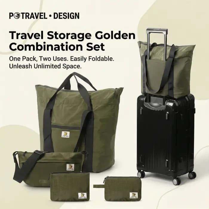 Sac de voyage pliable imperméable