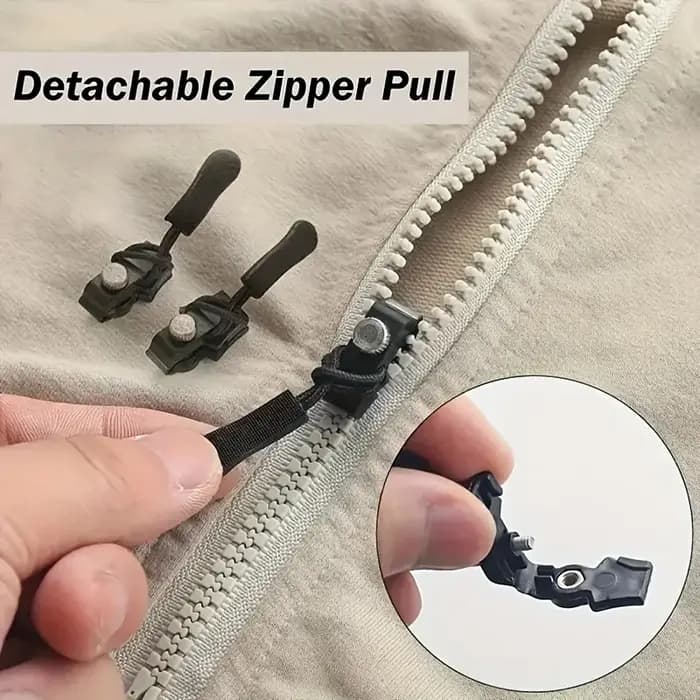 Kit de réparation rapide de fermeture éclair détachable