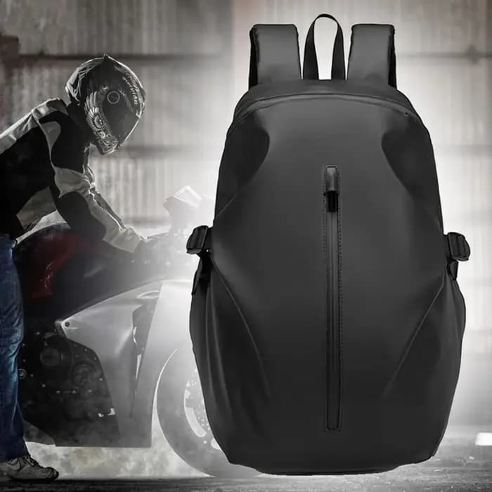 Sac à dos de moto, sac à dos étanche pour casque pour hommes