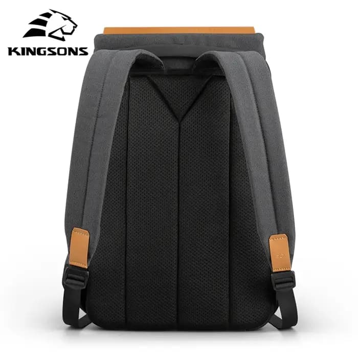 Kingsons 2025 nouveau USB charge sac à dos pour ordinateur portable 15.6 pouces sac d'ordinateur