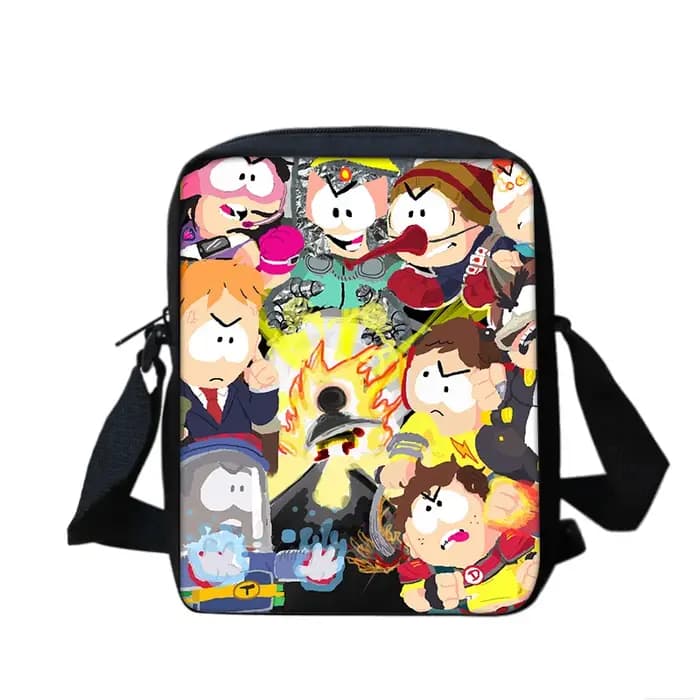 Sac à bandoulière multifonctionnel South Park de grande capacité