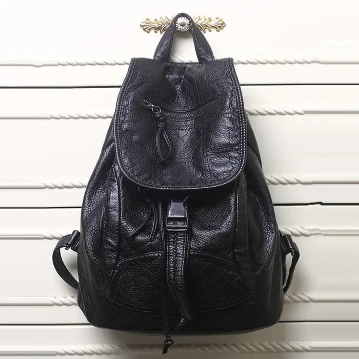 Sac à dos en cuir de luxe pour femmes, sac à dos de travail, voyage, mode dames, pour affaires et co