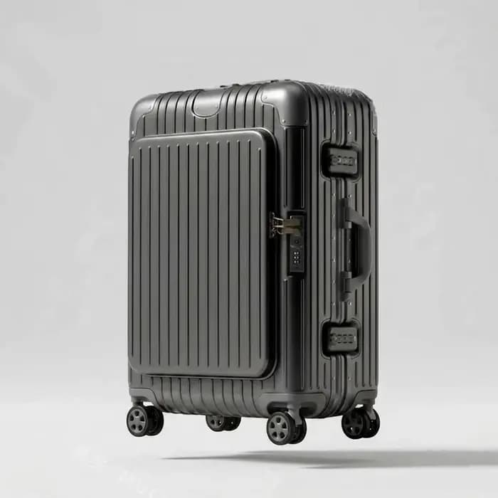 Valise cabine 20 pouces avec poche avant, bagage à roulettes 24/28 pouces avec poche latérale, valis