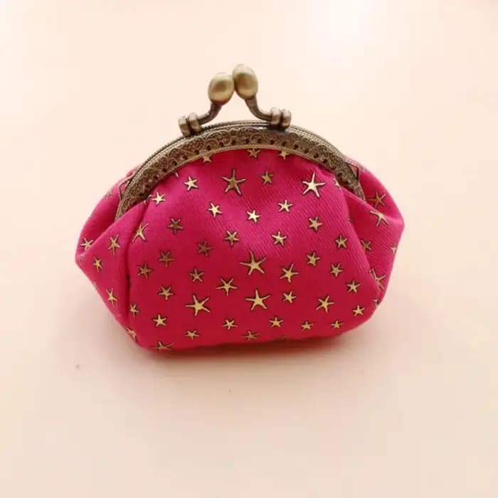 Petit sac à main en tissu denim étoile