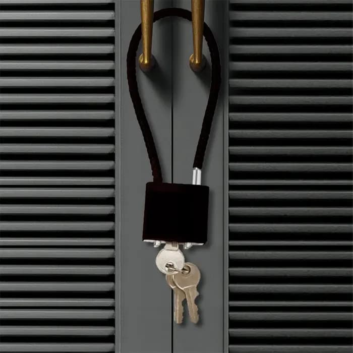 Serrure à Clé en Alliage de Zinc pour Valise de Voyage