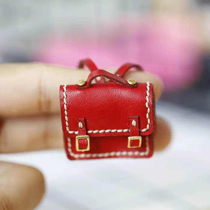 Poupée jouet mini sac mode rétro sac à dos sac d'école adapté pour Obitsu11